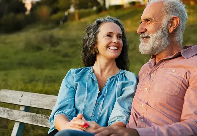 couple enjoying the outdoors